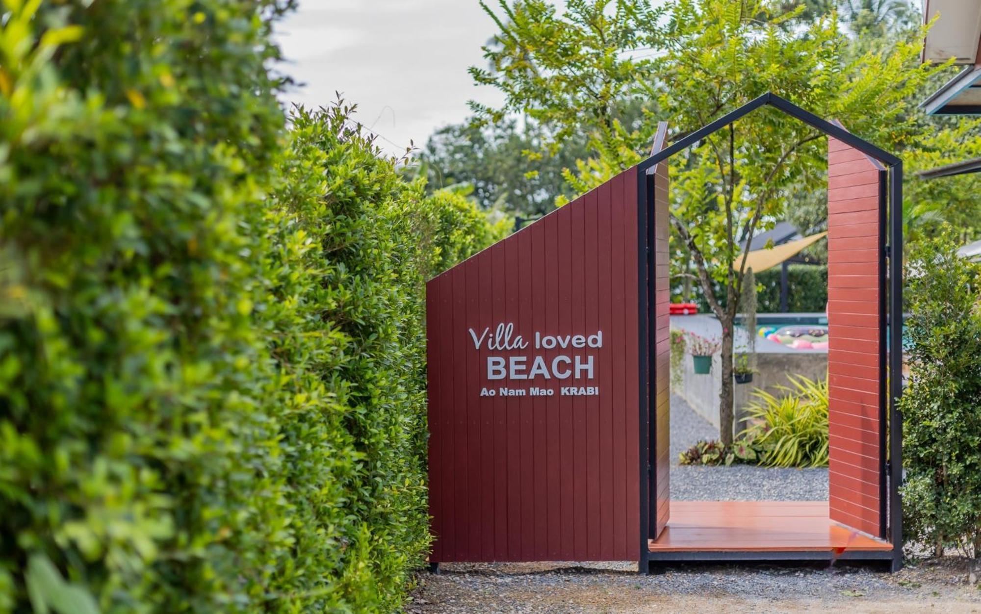 Villa Loved Beach 1 Ao Nam Mao Bagian luar foto